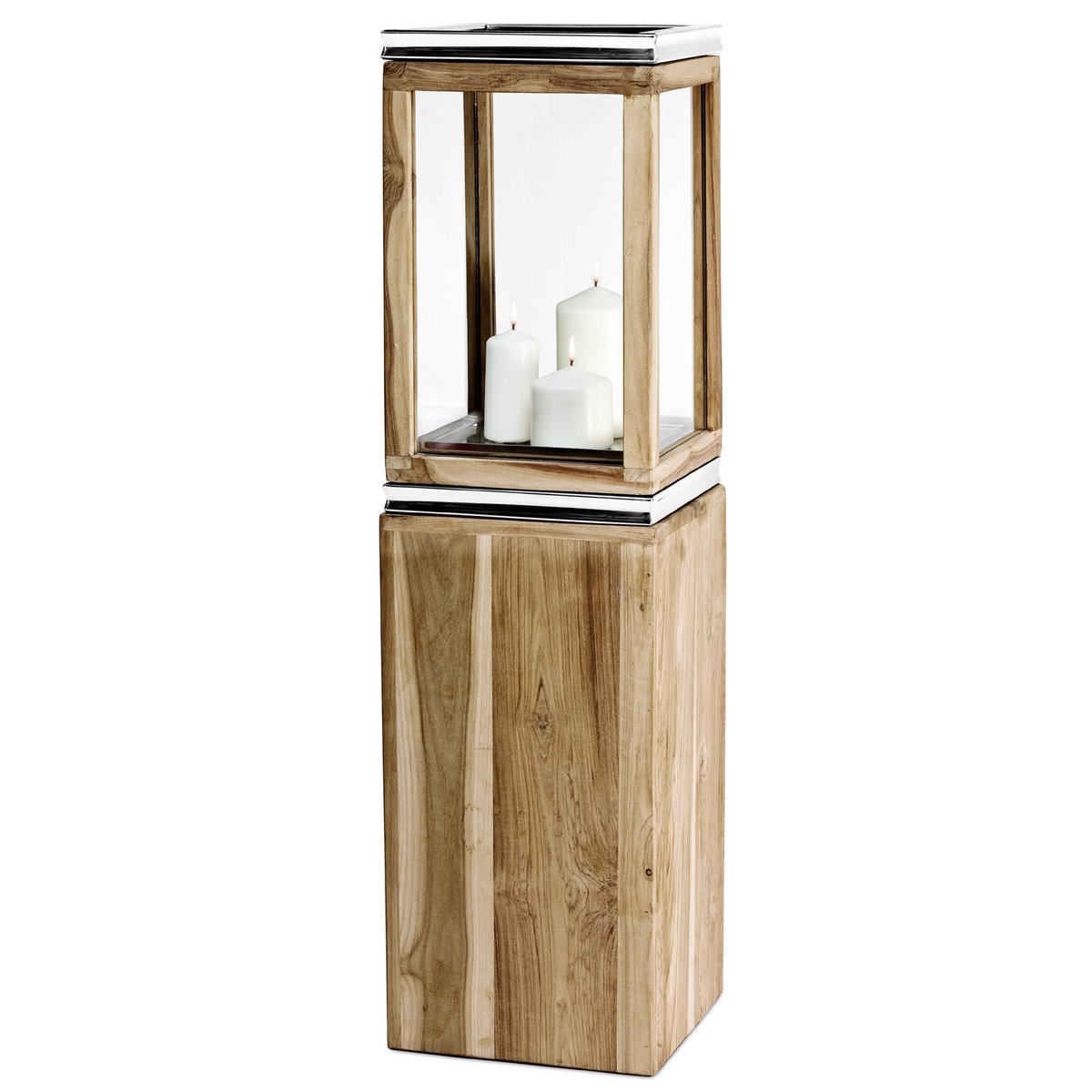 Laterne Dubai mit Sockel, H.95 cm