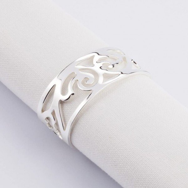 4er Set Serviettenringe Vita