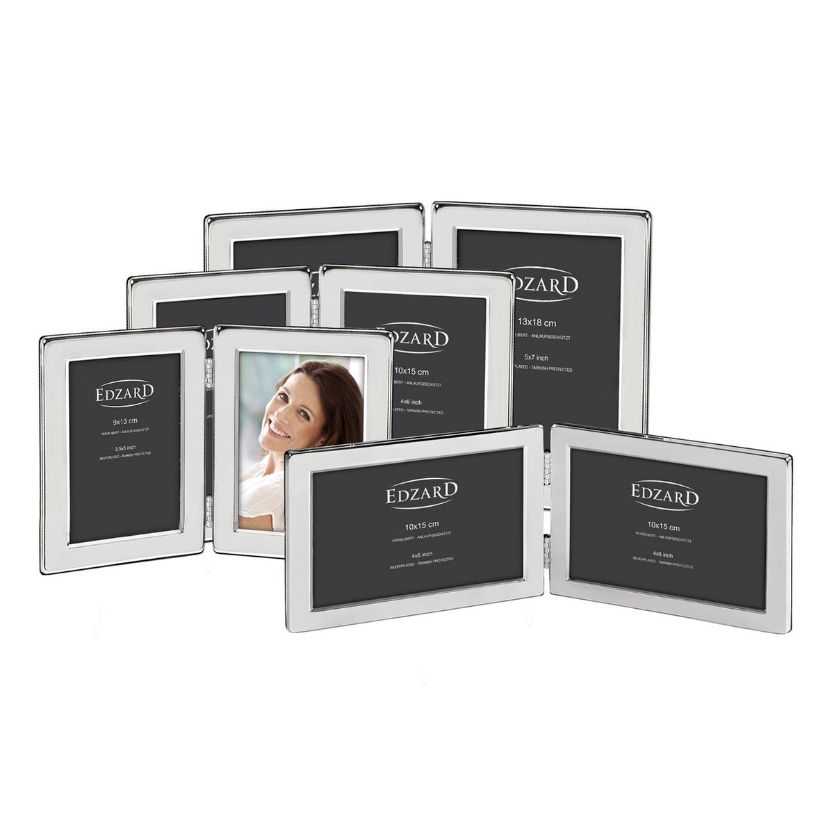 Doppel-Bilderrahmen Salerno 10 x 15 cm