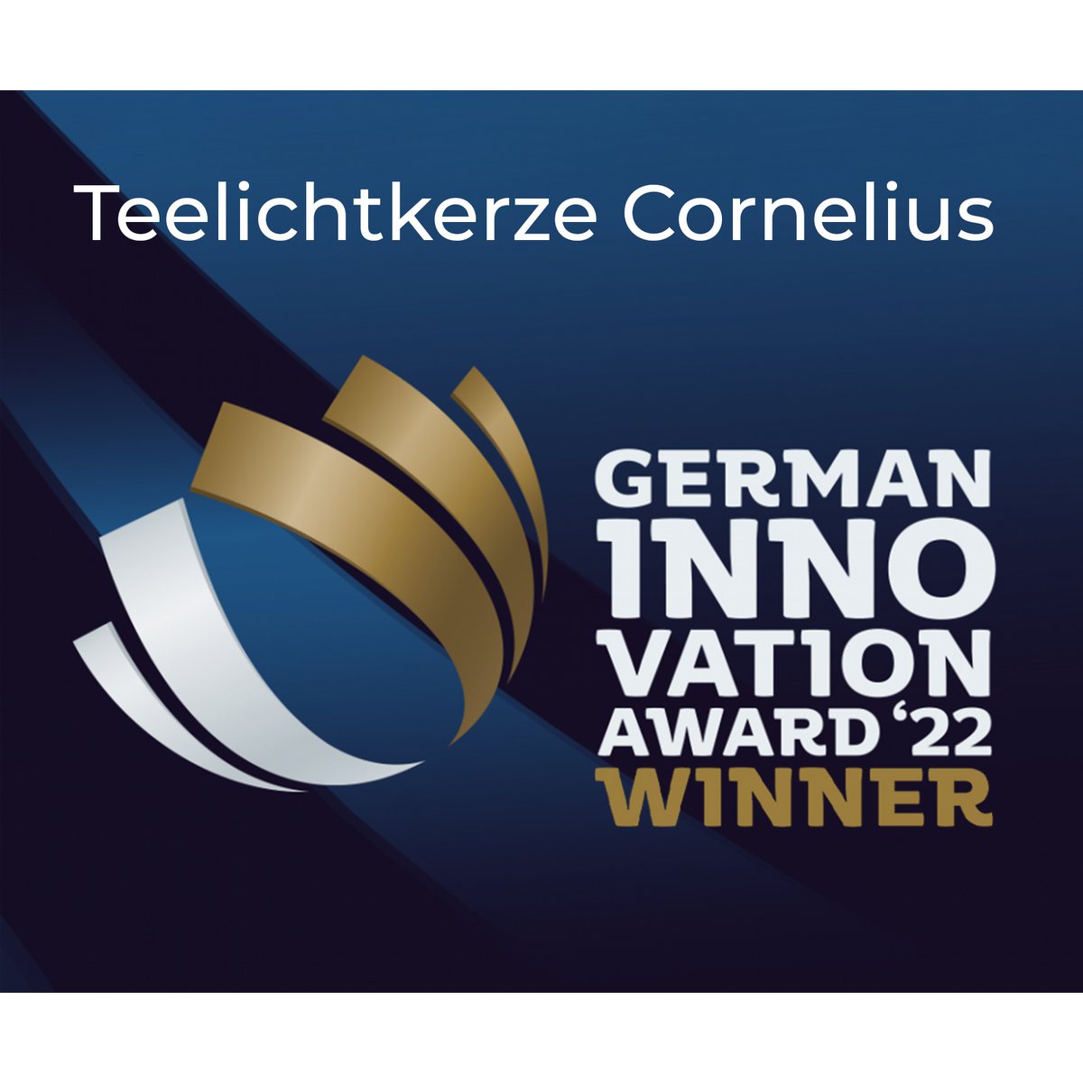 Dauerkerze Cornelius für Maxi-Teelicht