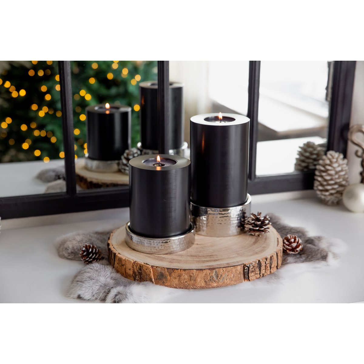 Dauerkerze Cornelius, H. 15 cm