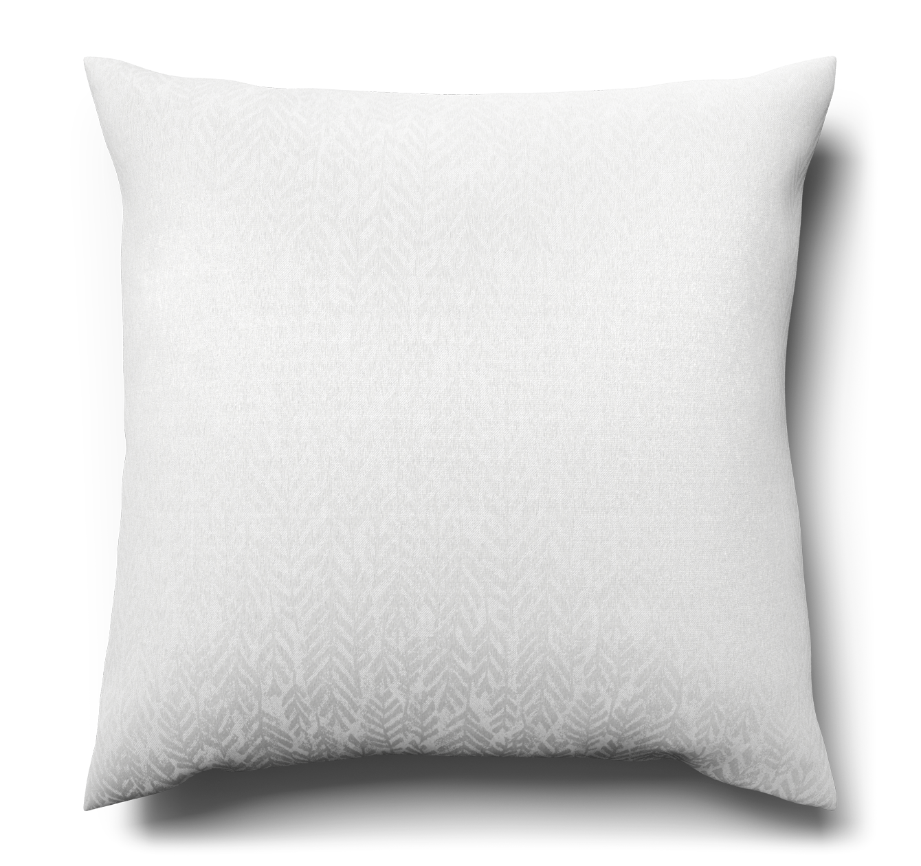 Dekokissen Farn Weiss