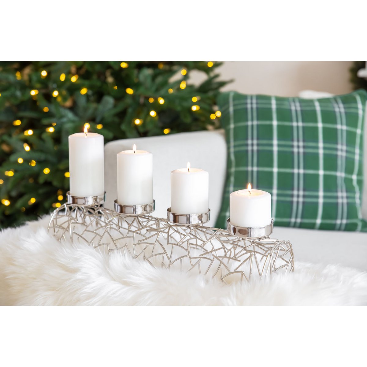 4er-Set Dauerkerze Cornelius