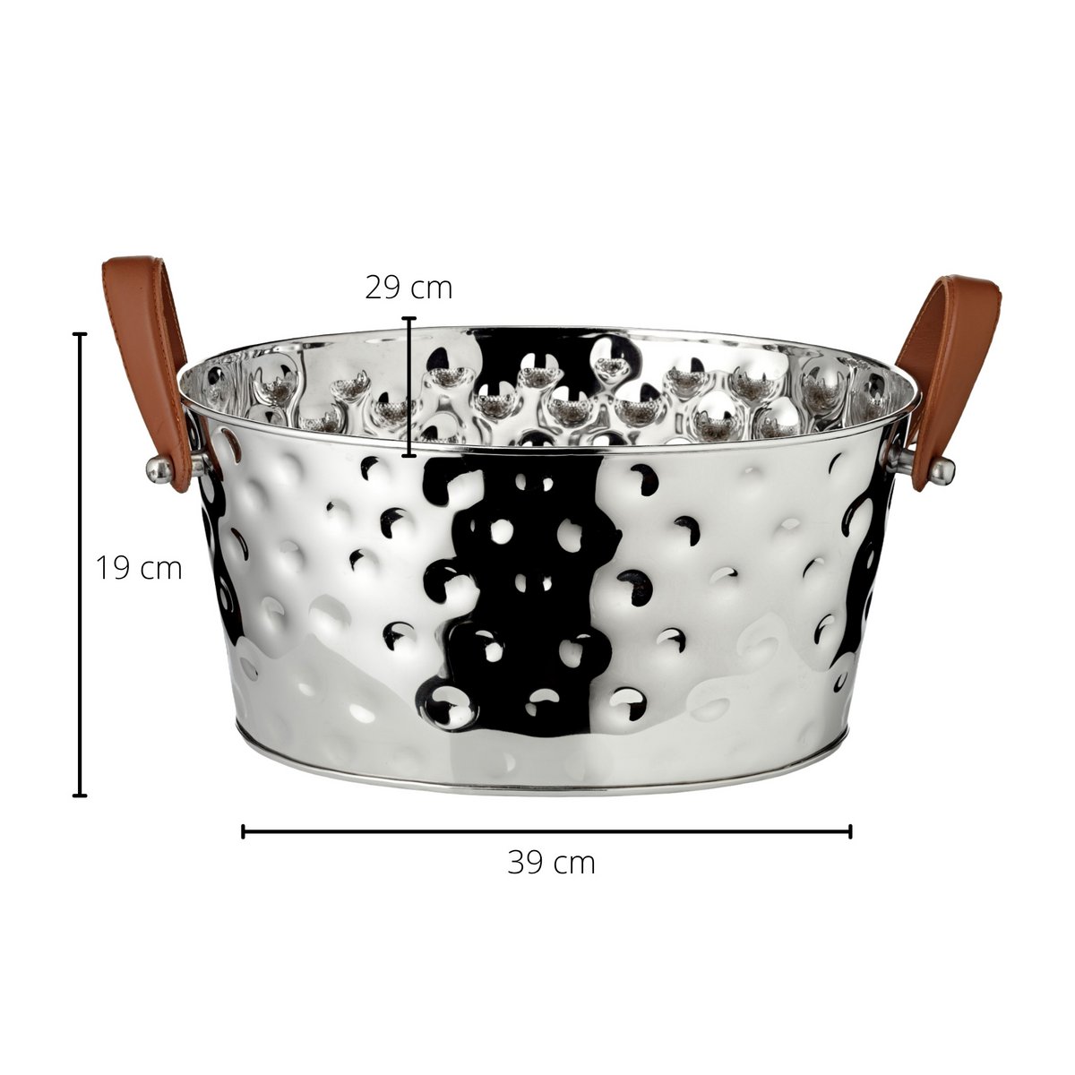 Flaschenkühler Schale Gideon 39x29cm