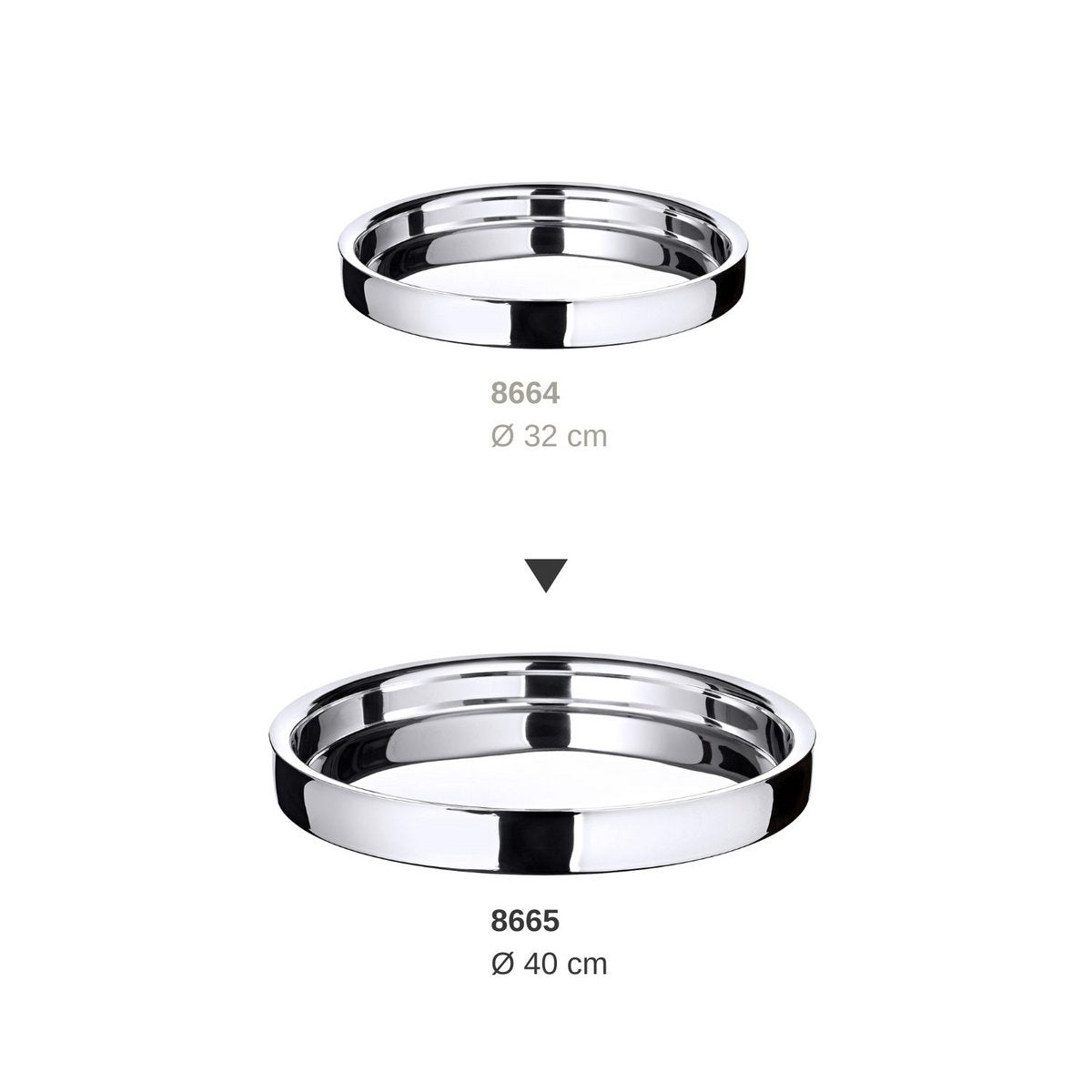 Tablett Alaska (ø 40 cm) rund