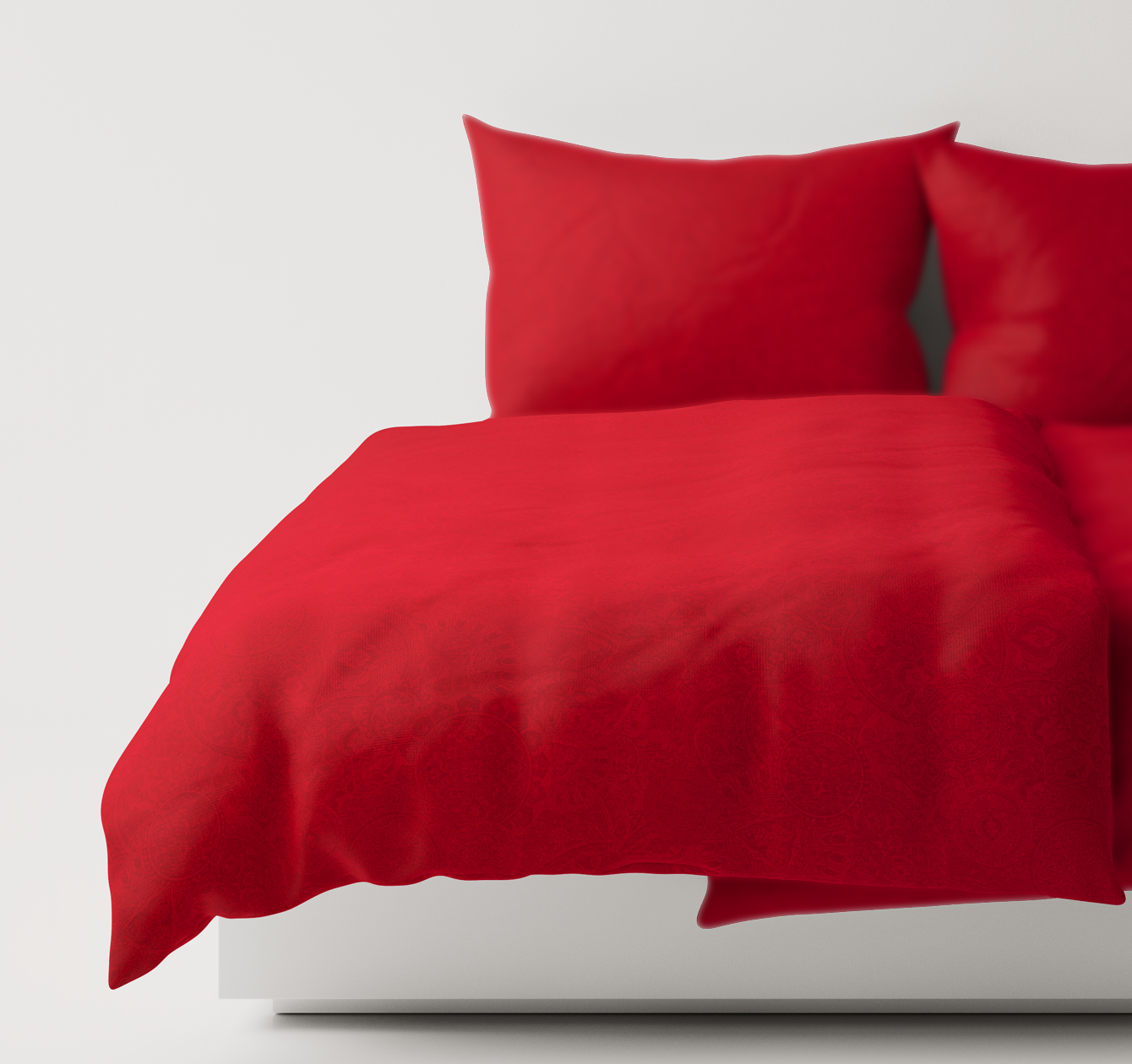 Bettwäsche Intarsio Karmesin - 34