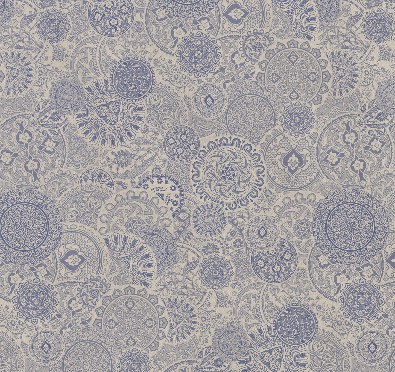 Bettwäsche Intarsio Delft Blue - 45