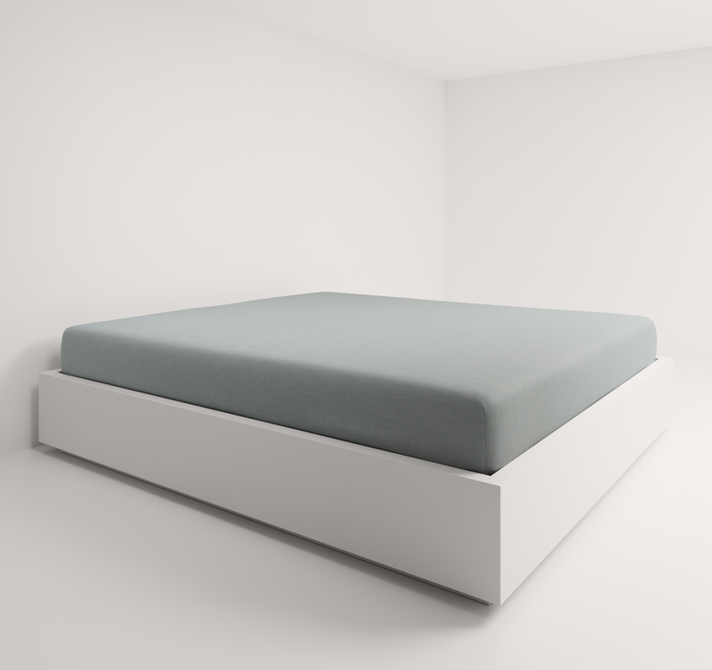 Fixleintuch Leinwand, Blue Fog