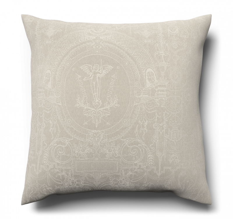 Dekokissen Cartouche, Leinen