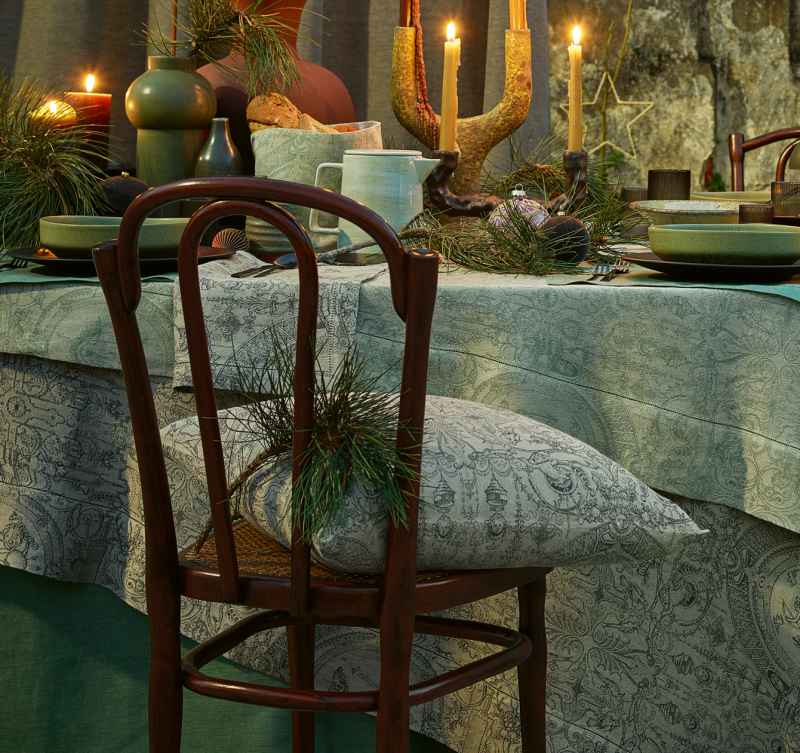 Dekokissen Cartouche, Jade