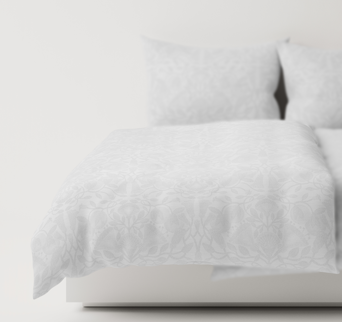 Bettwäsche Arcadia Sakura Weiss