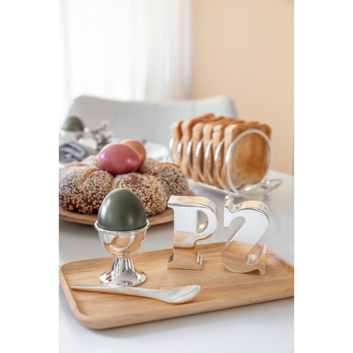 Salz- & Pfefferstreuer Favre, Buchstaben P & S