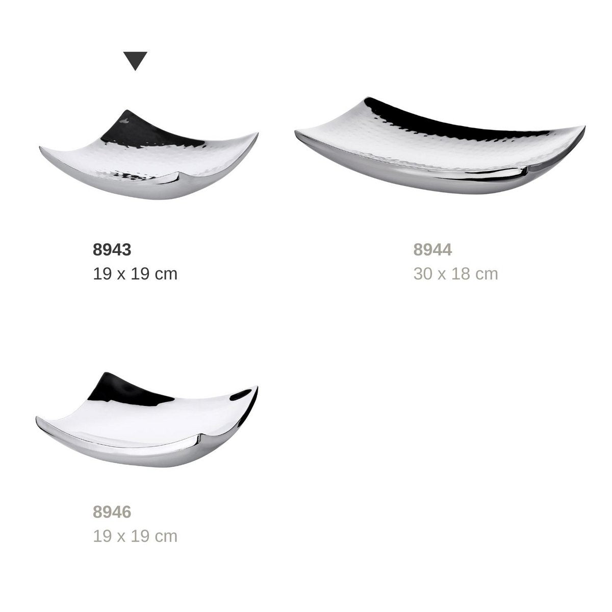 Schale Dallas, 19 x 19 cm