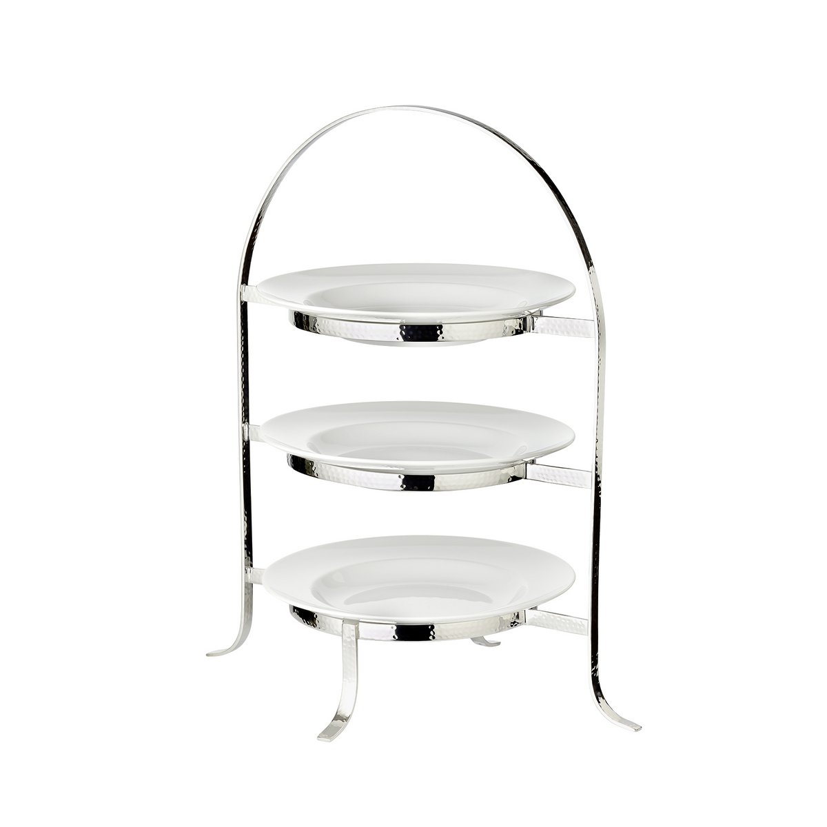 Telleretagere Sina, für 3 Teller, H. 42 cm