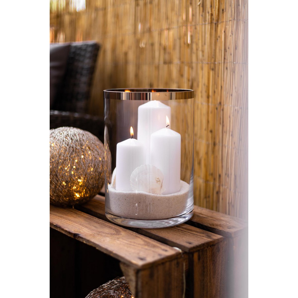 Windlicht Molly, H.39 cm
