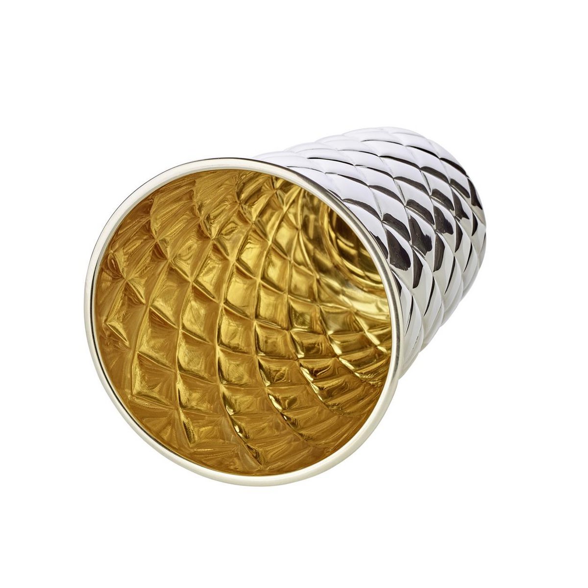 Trinkgbecher Pilar mit Rautenmuster