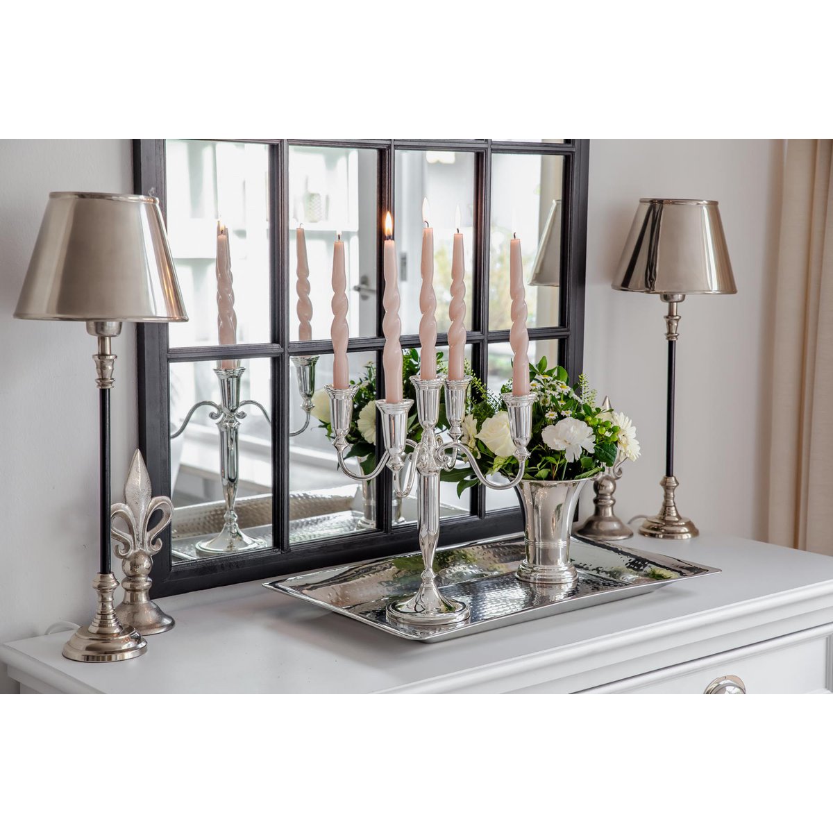 Kerzenständer Venezia 5-flammig