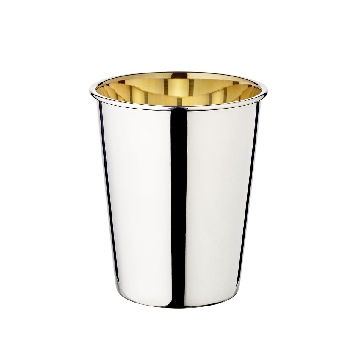 Silber Trinkglas Salta, Goldoptik
