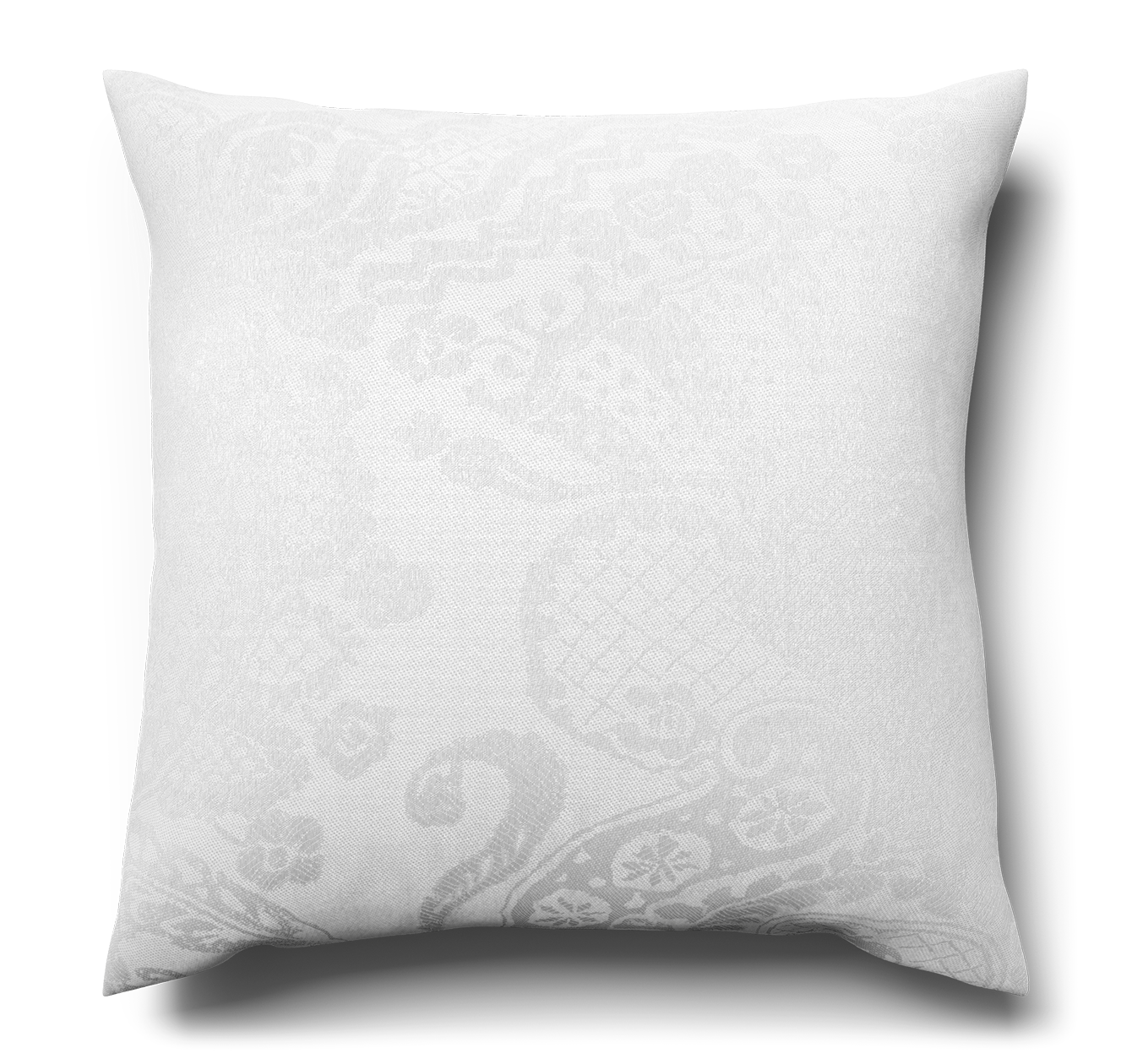 Dekokissen Imperial, Weiss