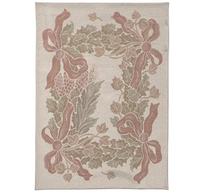 Küchentuch Girlande Herbstlaub