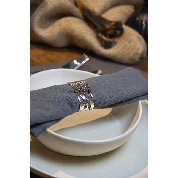 4er Set Serviettenringe Vita