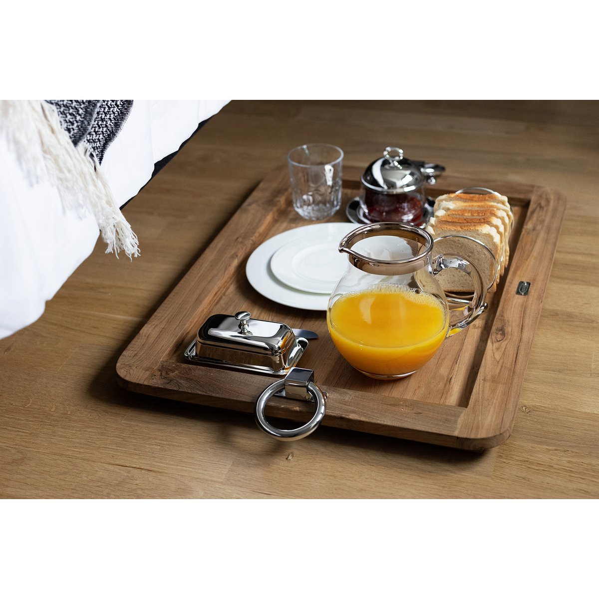 Butterdose Mary mit Glasplatte