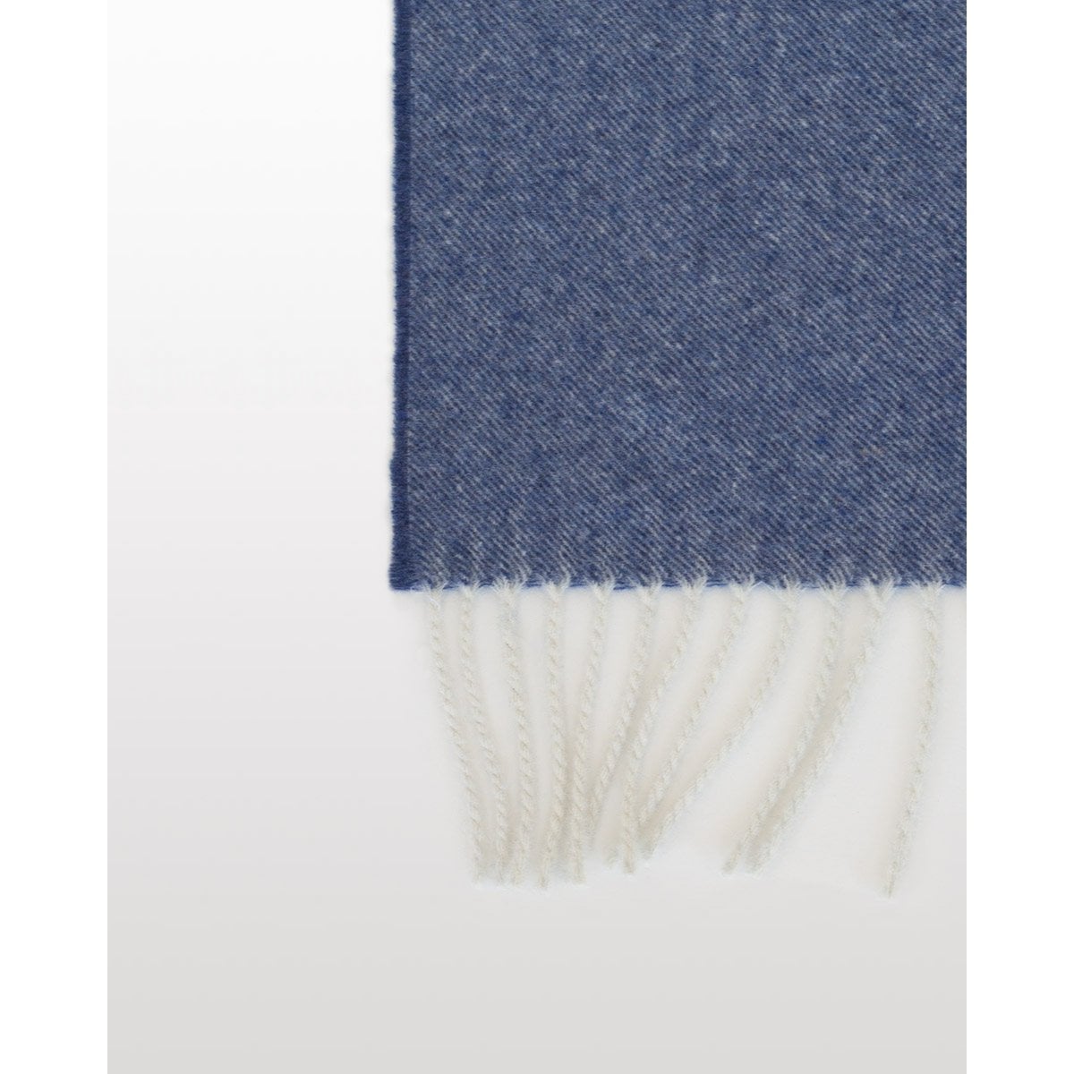 Merino Kaschmir Plaid Tibet blau