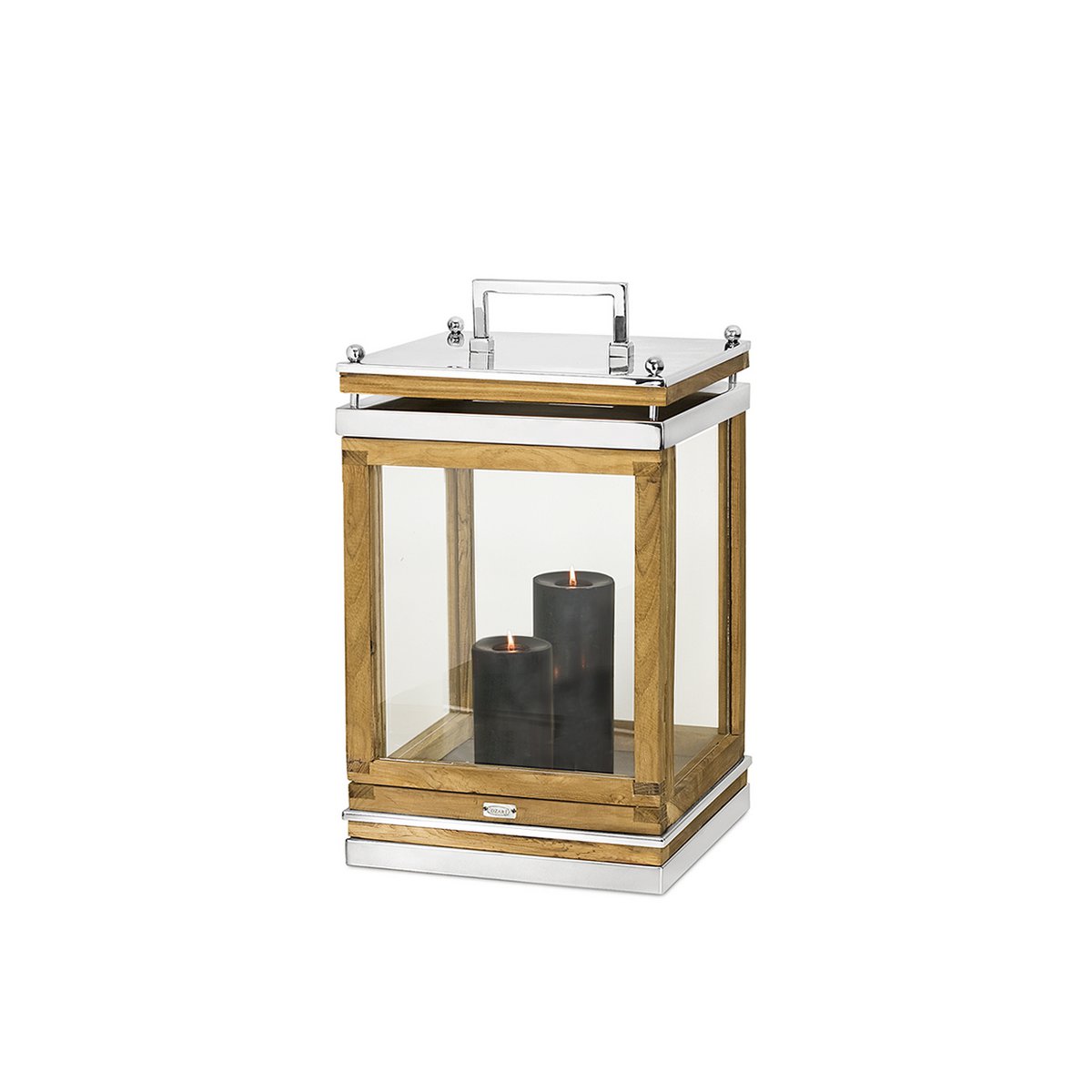 Laterne Huntsville mit Griff, H.49 cm