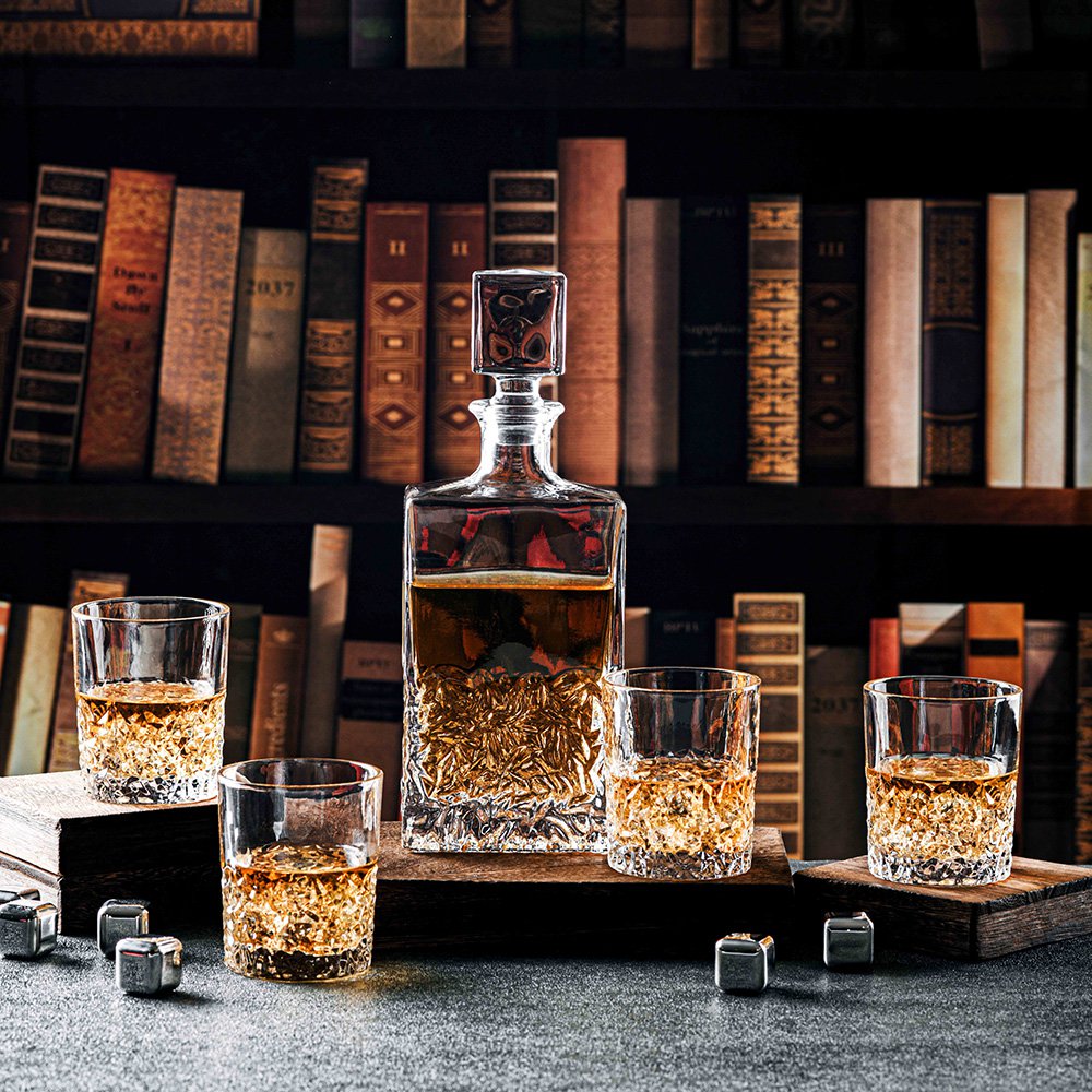 Hackedglas Whisky -Set