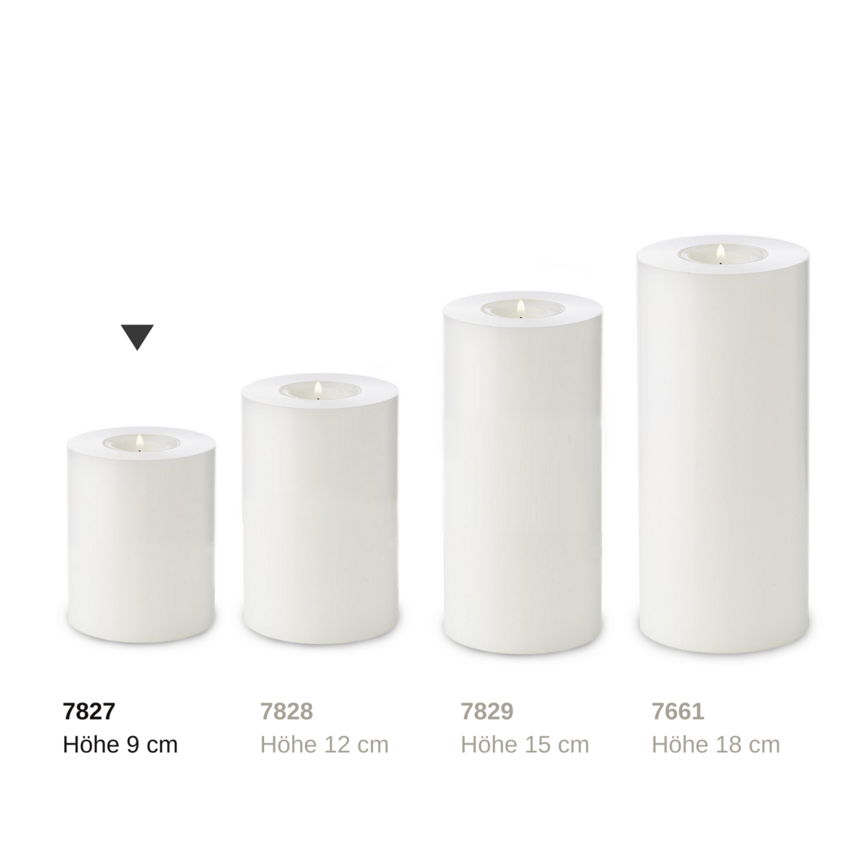 Dauerkerze Cornelius H. 9 cm