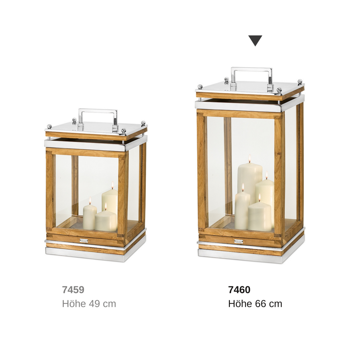 Laterne Huntsville mit Griff