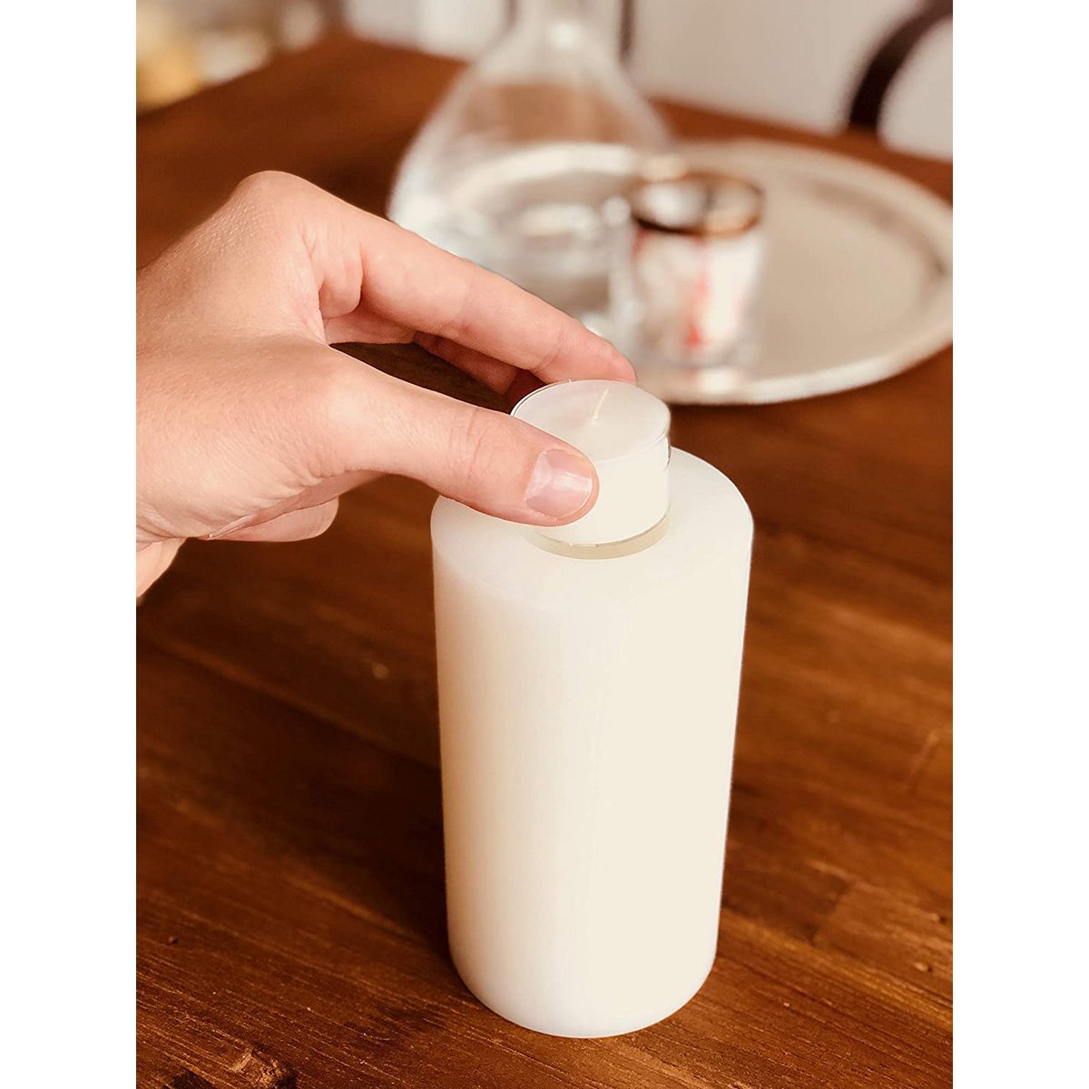 Dauerkerze Cornelius, H. 18 cm