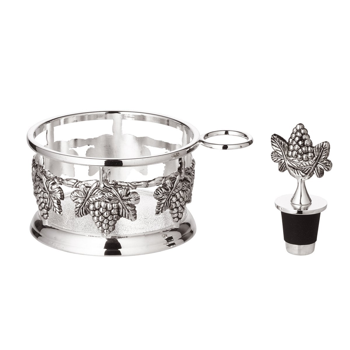 Flaschenuntersetzer Trauben