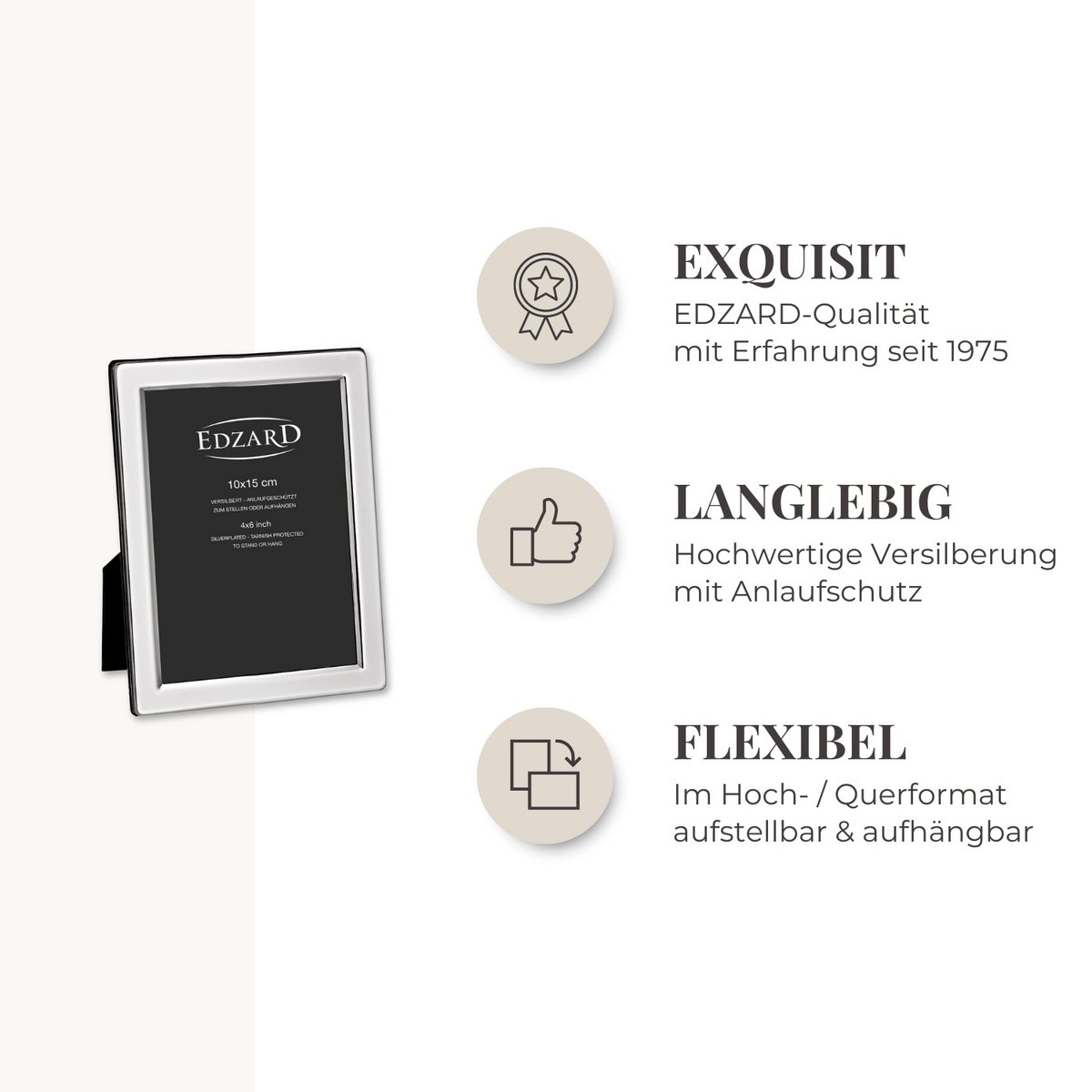 Bilderrahmen Salerno, 15 x 20 cm