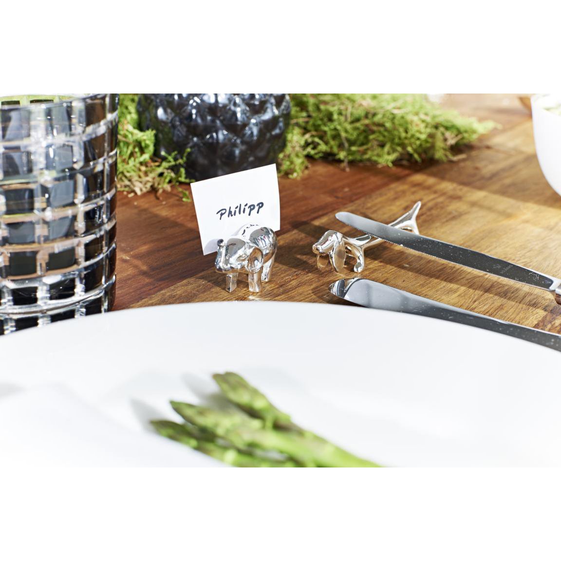 6er Set Messerbank Messerbänkchen Hund