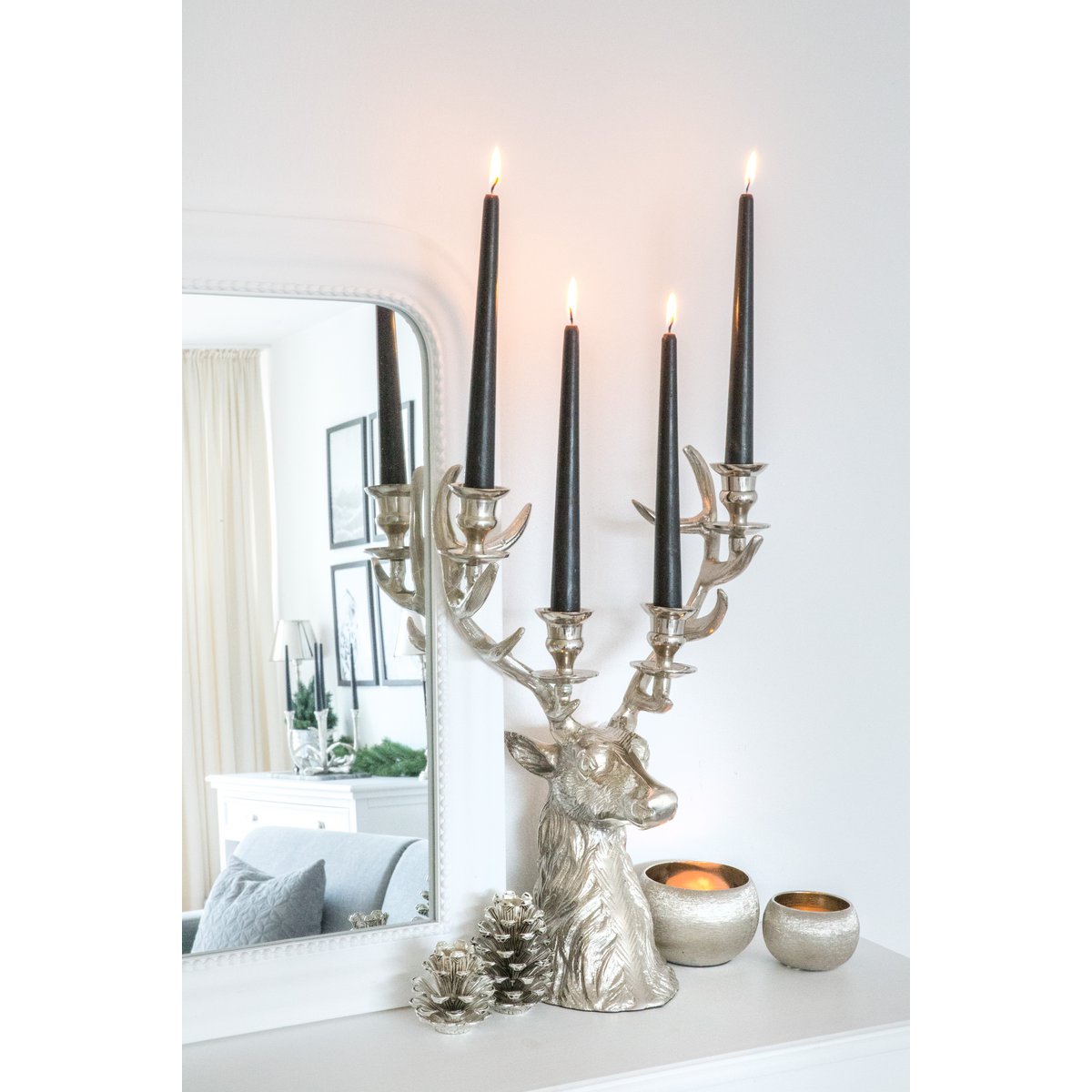 Kerzenständer Hirsch Richard