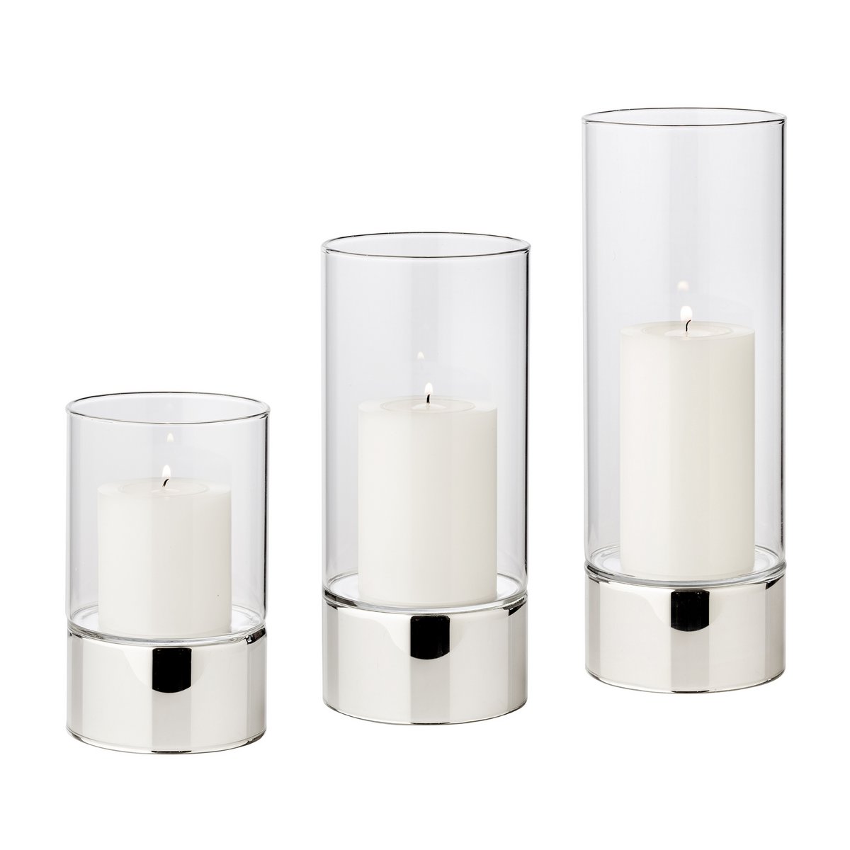 3er-Set Windlicht Granada