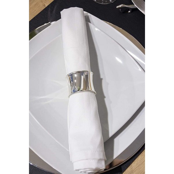 4er Set Serviettenringe Perla