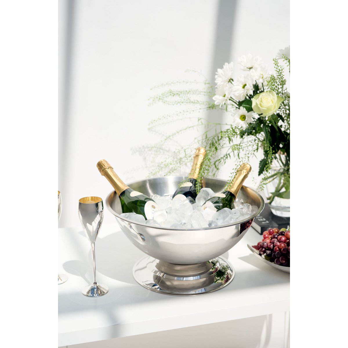 Champagner Schale Cara Ø 40 cm glatt