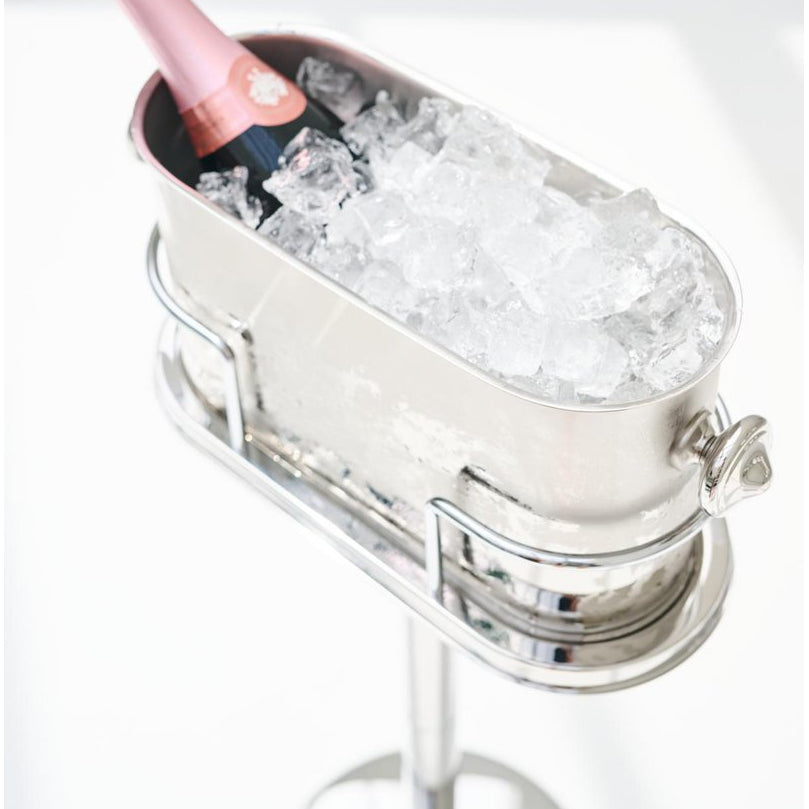 Weinkühler Leo (Höhe 79 cm) auf Ständer