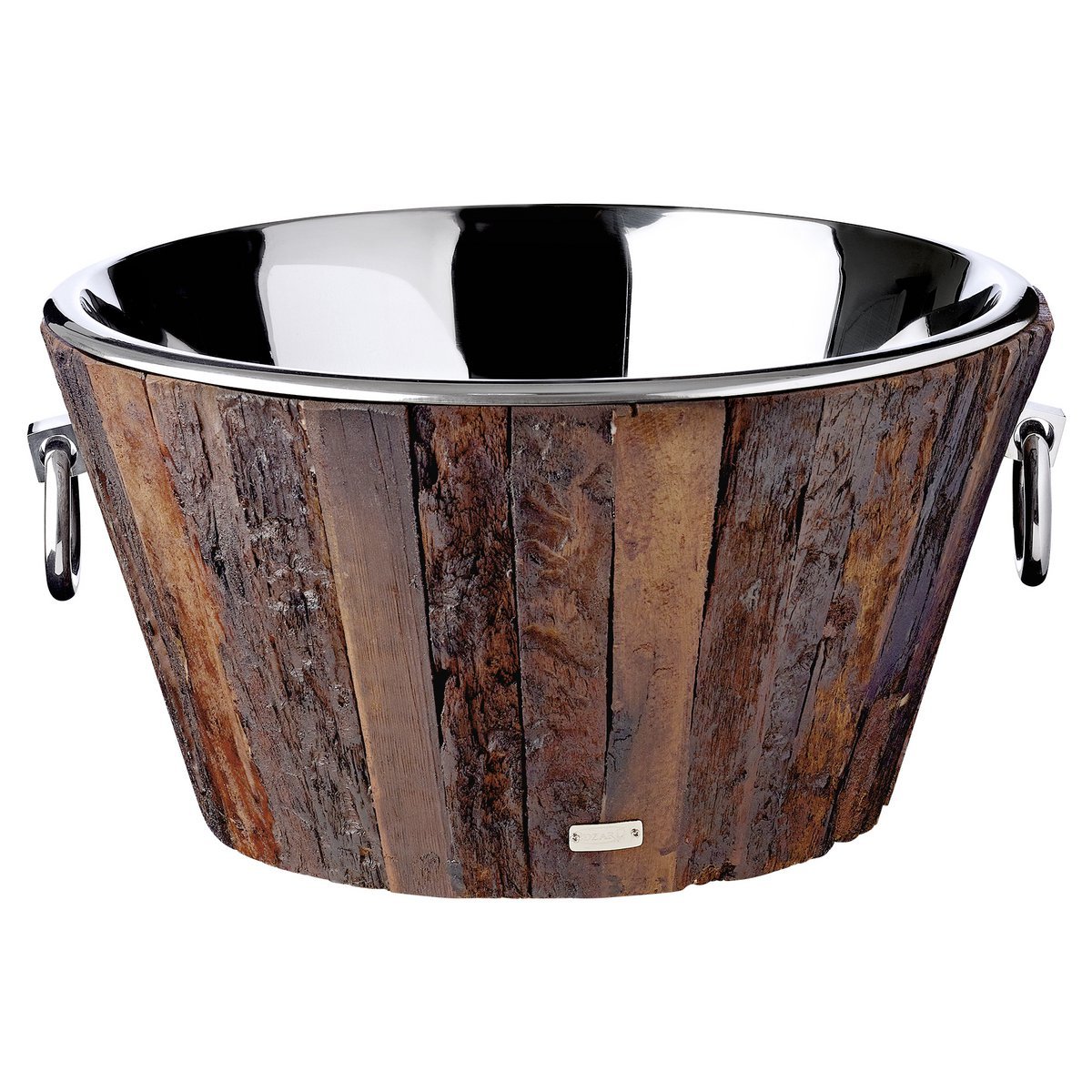 Sektkühler Montgomery, Teakholz