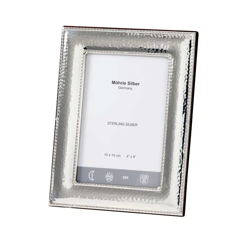 Bilderrahmen silber „231“ Hammerschlag-Finish