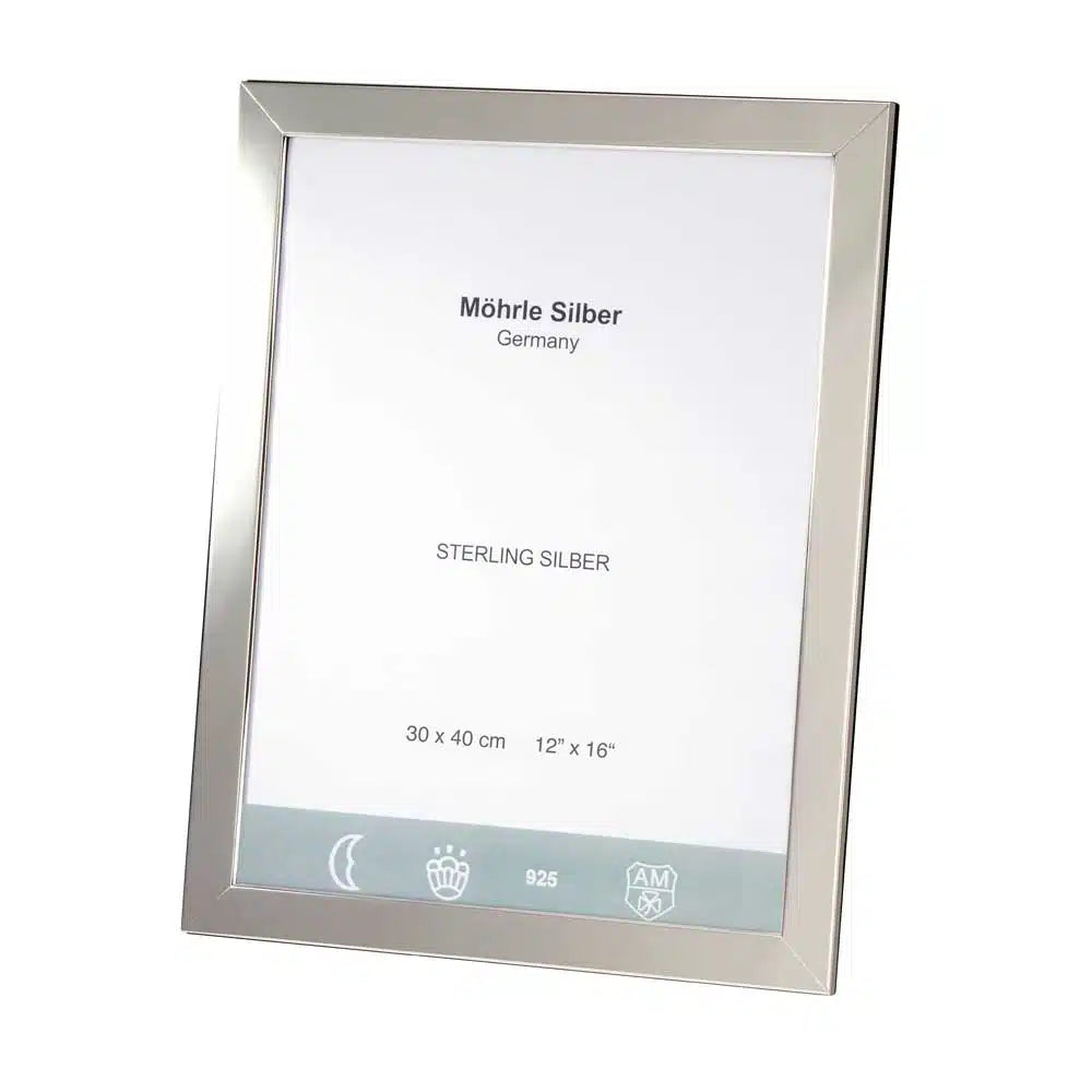 Bilderrahmen silber „25“ 30×40