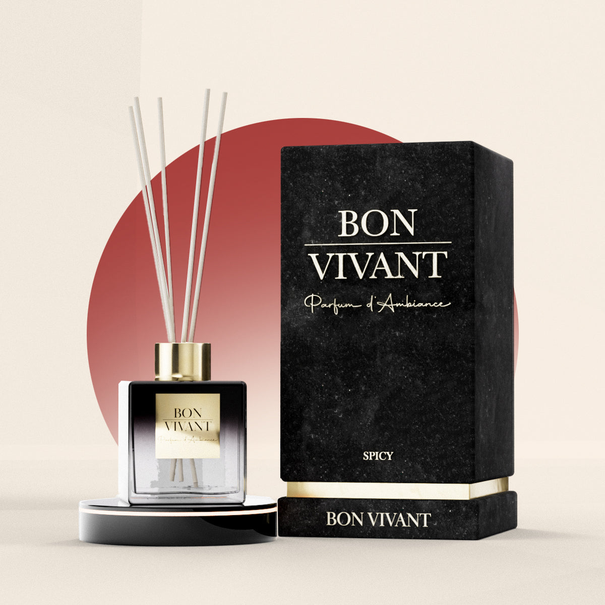 Vivant Spicy Raumduft mit Duftstäbchen