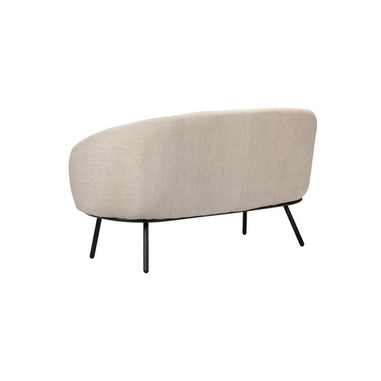 Mars Zweisitzer-Sofa Beige