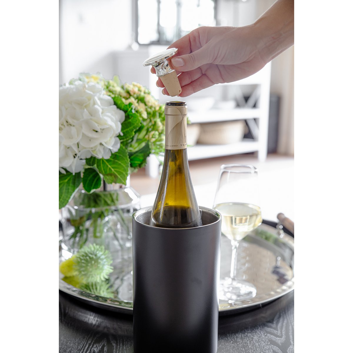 Flaschenkorken Flaschenverschluss Faden