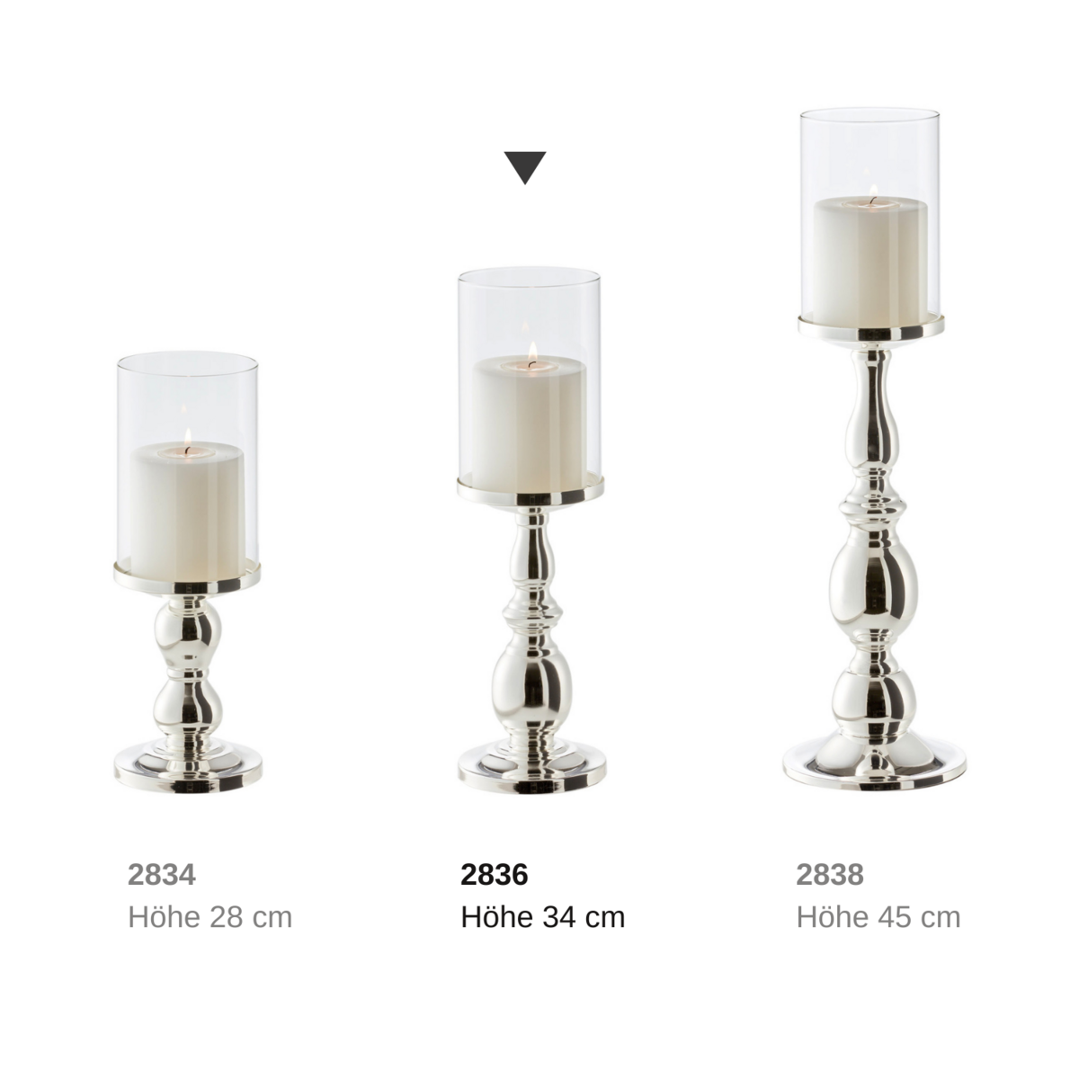 Windlicht Mascha, H.34 cm