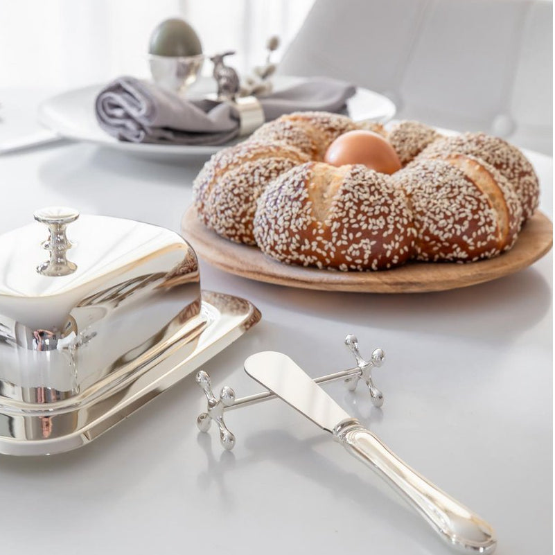 6er Set Messerbank Messerbänkchen Kreuz