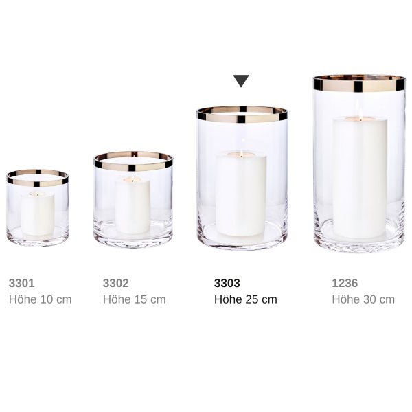 Windlicht Molly, H.25 cm