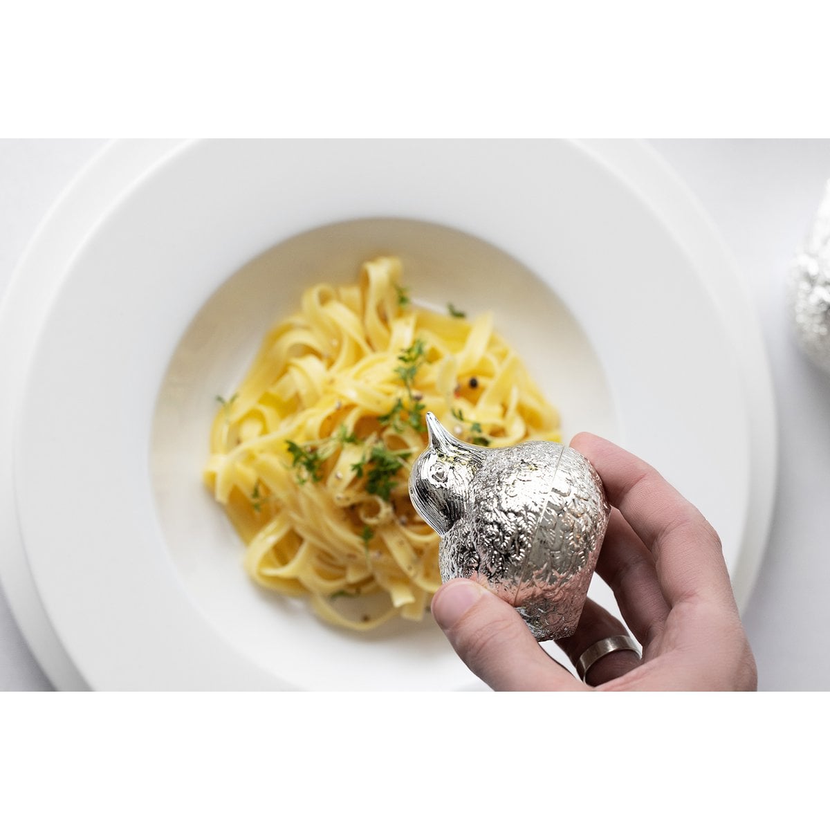 Salz- und Pfefferstreuer Spatzen